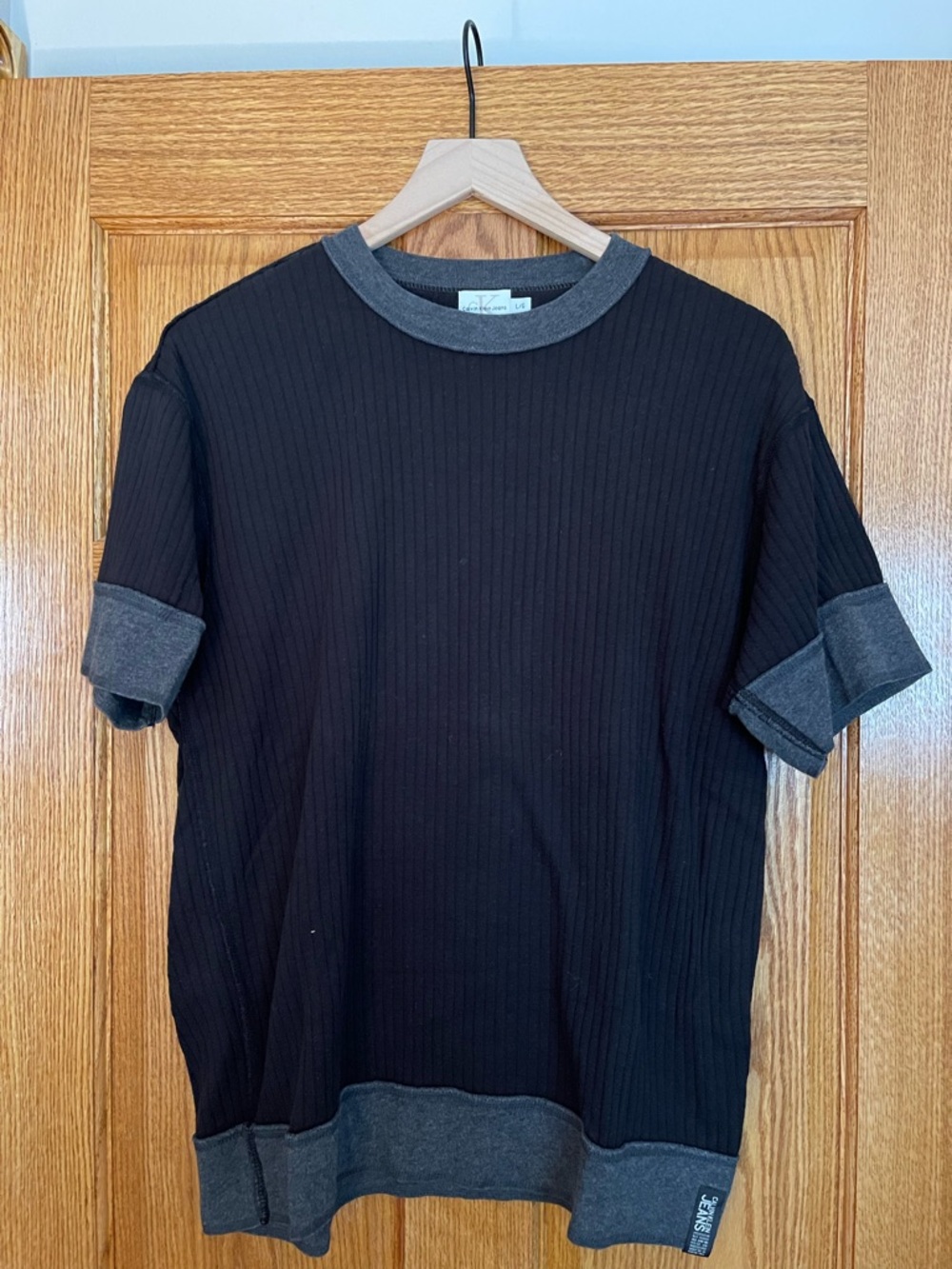 Calvin Klein Jeans Short Sleeve Sweater